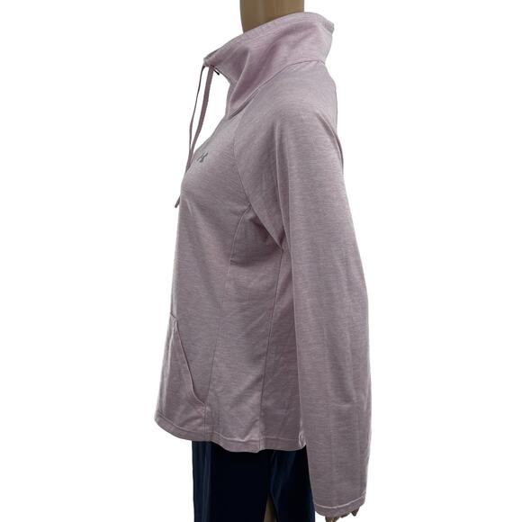 Under Armour Pink Fog UA Tech Twist Full Zip Sweatshirt - Picture 10 of 13